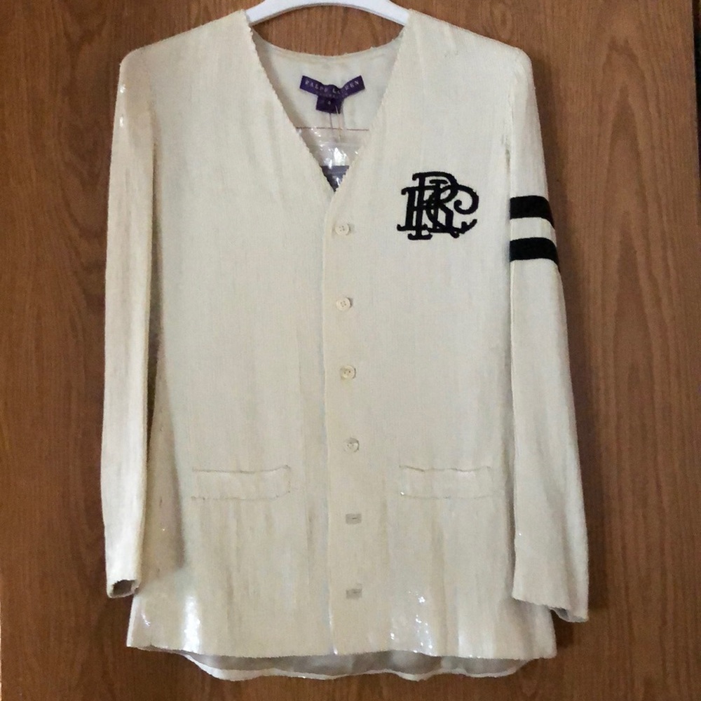 Ralph Lauren Collection sequin jacket.